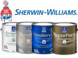 Sherwin Williams 1 gallon of Resilience Exterior Satin Paint #931
