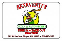 Beneventi’s U Bake Pizzas-- 16” Pizza, up to 2 topping #1356